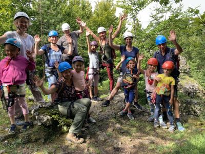 Klettersteig fr Familien in der Frnkischen Schweiz