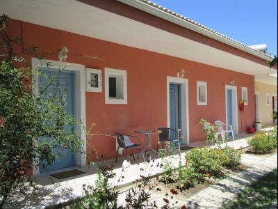 Korfu Haus Spyros Nikos Villa KaliMeera Eingang