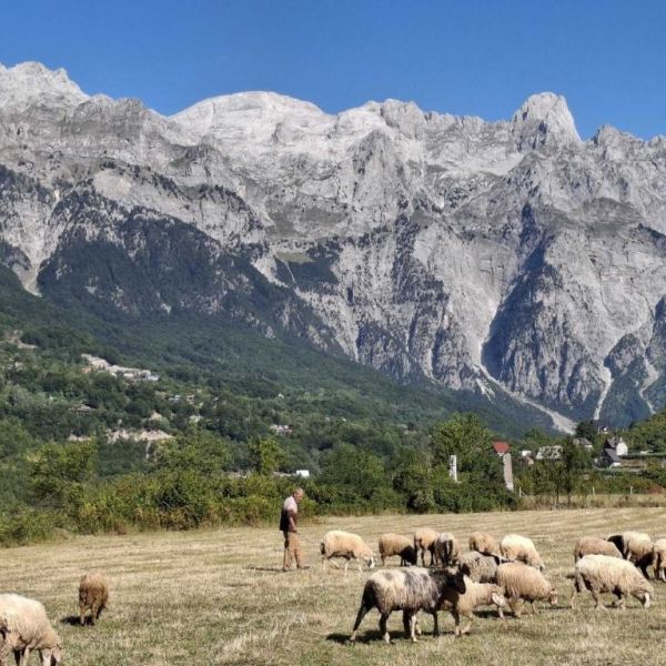 Bergwandern in den Albanischen Alpen 