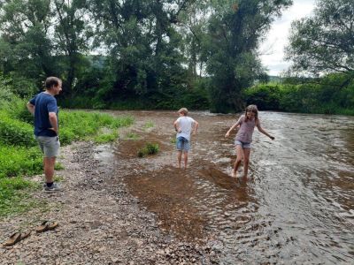 Camping Deutschland mit bademoeglichkeit fluss