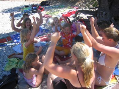 urlaub mit kindern in frankreich betreuung gruppe sommer see baden