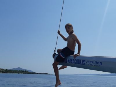 Segelreisen mit Jugendlichen in Kroatien Segleschiff mit großem Mast