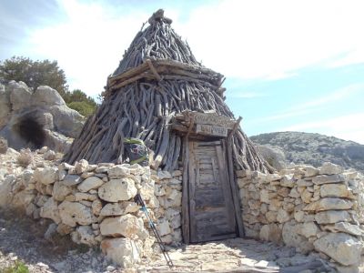 Hirtenhütte an der Ostküste Sardiniens Authenticity