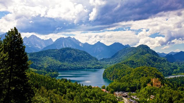 wandern ohne gepack koenig ludwig weg hohenschwangau