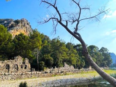 olympos ruinen tuerkei sehenswuerdigkeiten urlaub mit familie