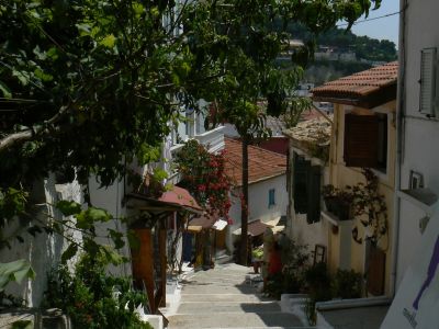 Urlaub im griechischen Ort Parga.