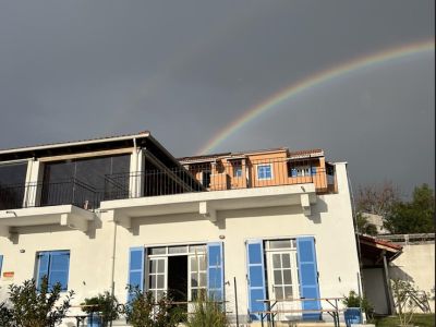 Villa KaliMeera Regenbogen Nachhaltigkeit