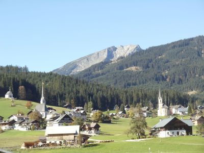 deutschland salzalpensteig bergdorf