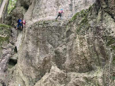 Klettersteig Norissteig frnkische Schweiz fr Familien