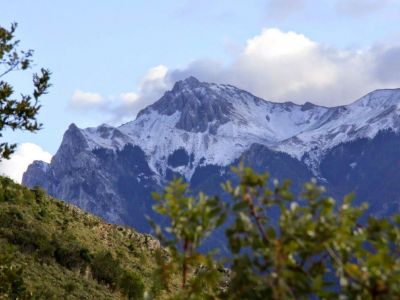 Berge Albanien Zagoria-Tal Wanderurlaub