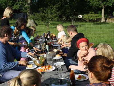 Mittagessen Familienurlaub Schweden Oeland