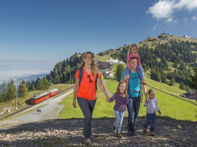 Wanderwoche für Familien auf Rigi Vierwaldstättersee
