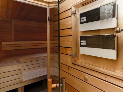 Sauna im Bio-Bauernhof Reiterhof im Niedersachsen fr Familien
