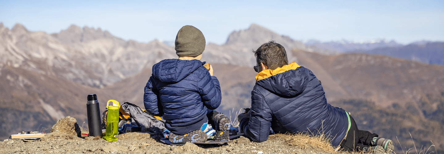 wanderung mit kindern in den bergen