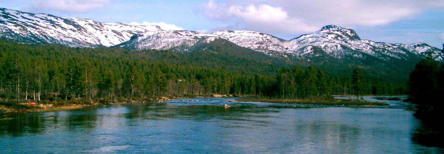 Norwegen Urlaub See Berge