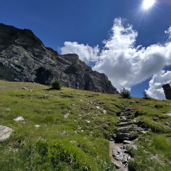 Genusswandern ohne Gepck in den Bergen des Val dAyas - Aostatal