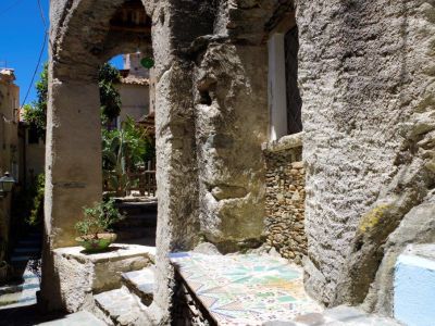 Süditalien Kalabrien Belmonte antikes Dorf am Meer