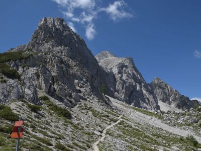 Bergwandern im Nationalpark Triglav Slowenien für Familien 