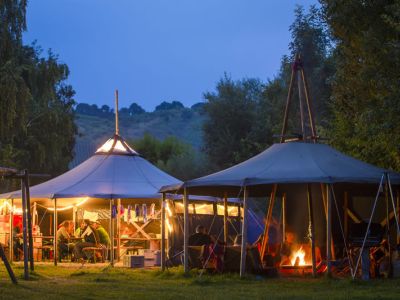klettern familie camping urlaub franken aktiv freibad zelt gemeinschaft kochen essen kueche