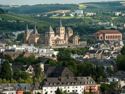 etappen wanderung mosel trier