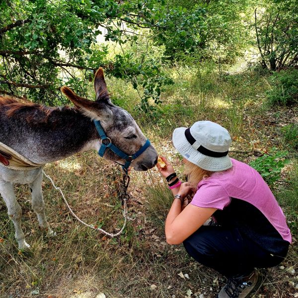 Eselwandern in den Abruzzen: Trekking-Abenteuer in Italien