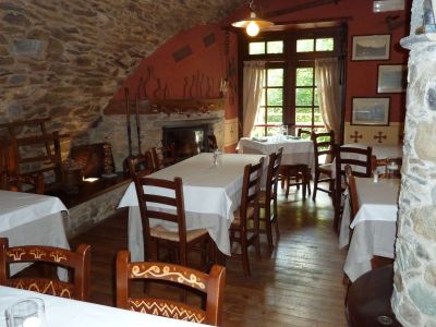 Das Restaurant im Posto Tappa in Finello