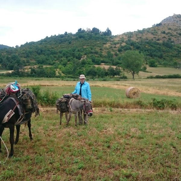 Eselwandern in den Abruzzen - Eselwanderung Italien