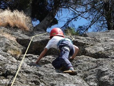 klettern bayerischer wald fuer familien campingurlaub bad koetzting