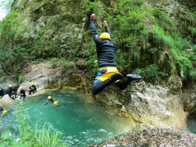 aktivurlaub triglav nationalpark canyoning
