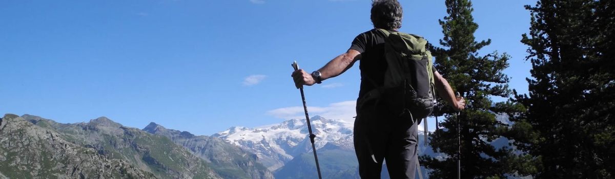 Bergwandern mit Gepäcktransport im Aostatal