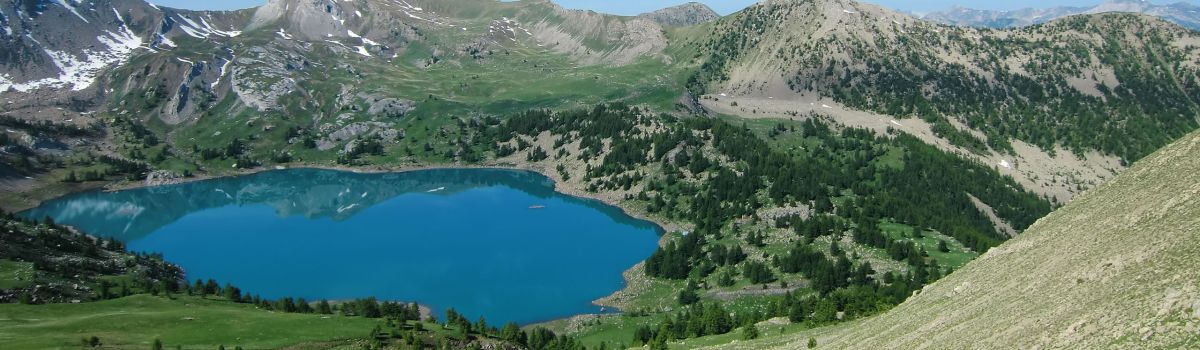 Bergwandern in Südfrankreich Nationalpark Mercantour Lac d Allos