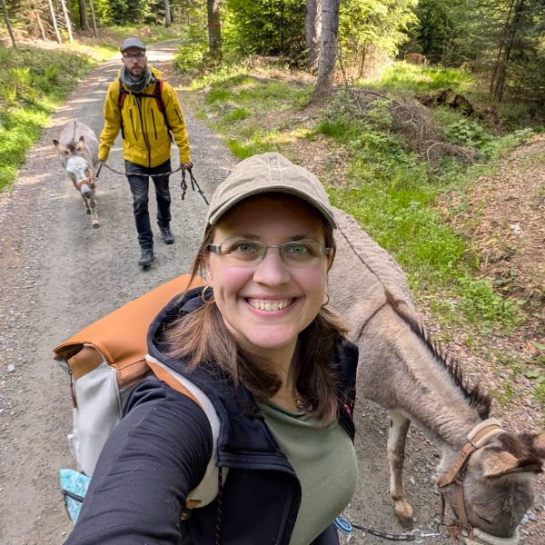 Eselwandern im Bayerischen Wald - Region Sonnenwald
