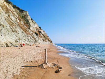 Villa Kalimeera Korfu Familienurlaub Marathias Nachhaltigkeit Strand