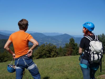 slowenien familienreise aktivurlaub na skaluc ferata lisca klettersteig