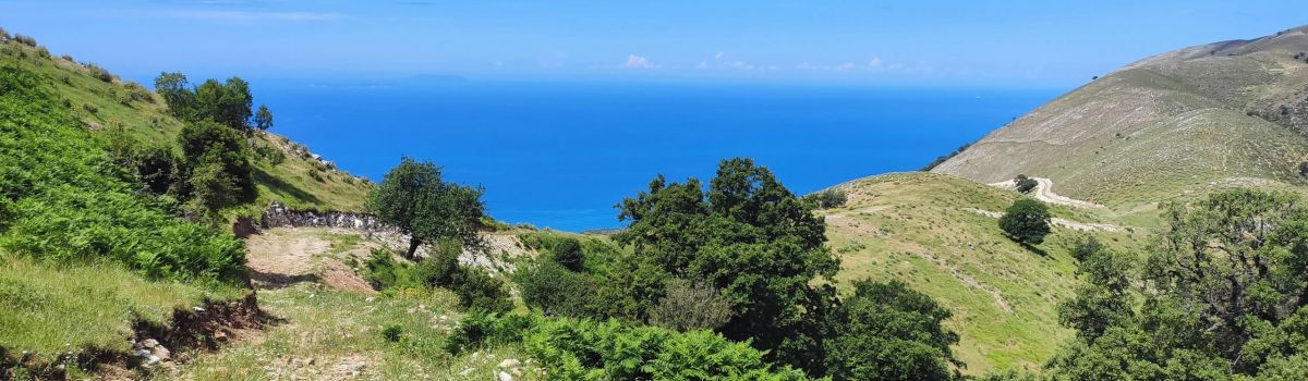 albanische riviera wandern ohne gepck