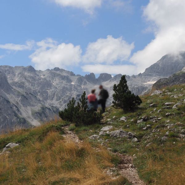 Bergwandern in den Albanischen Alpen 