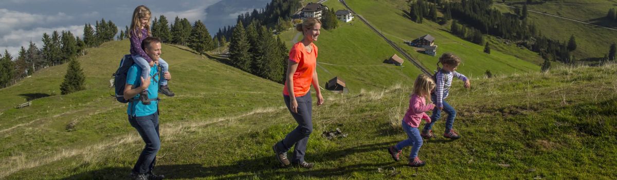 Familienwandern in Zentralschweiz Vierwaldstättersee