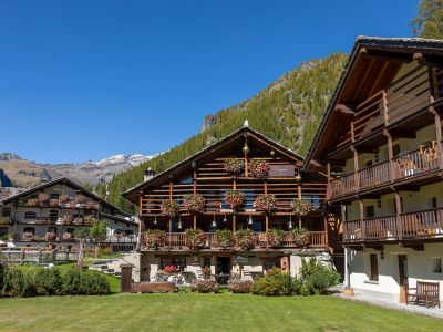 Unterkunft im Zielort Gressoney-la-Trinite im Valle del Lys