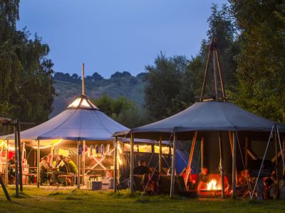 Camp Jurte Familienurlaub Naheland Aktivurlaub