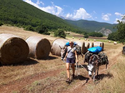 Goriano Valli - Start und Zielort der Eselwanderung in den Abruzzen
