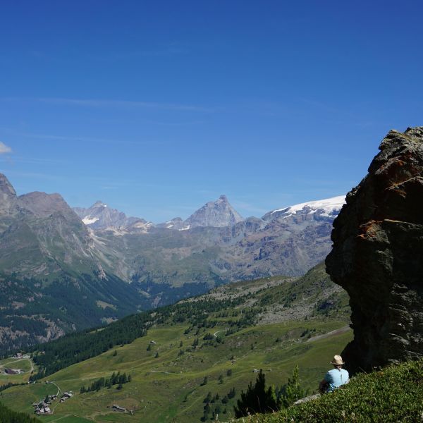 Genusswandern ohne Gep�ck in den Bergen des Val d�Ayas - Aostatal
