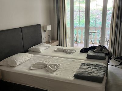 Beispiel Hotelzimmer Korfu-Trail