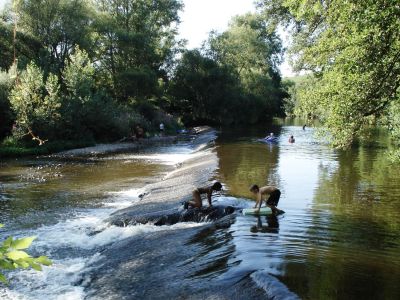 Baden im Nahewehr