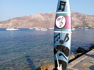 Bar am Strand von Livadia