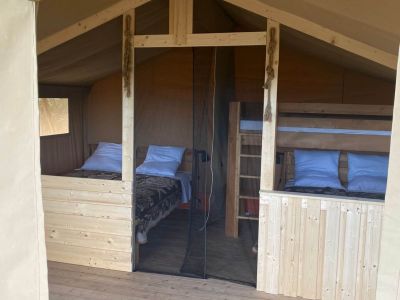 glamping zelt korfu innen