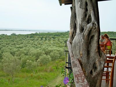 bioporos bio urlaub korfu See Blick Restaurant