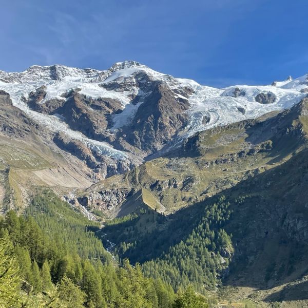 Bergwandern ohne Gepck im Valle del Lys - Aostatal