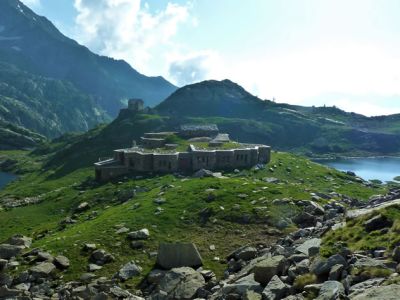 organisierte Wanderung in den italienischen Alpen