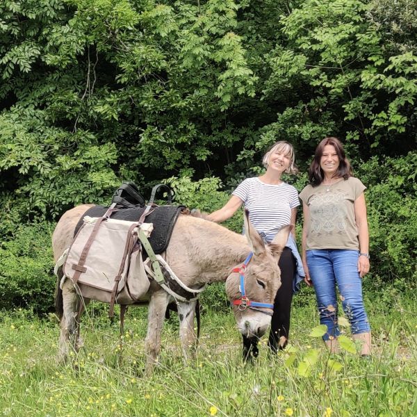 Eselwandern in der Toskana - Val di Cecina - Italien