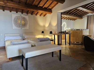 Urlaub Italien Marken Appartement Landhaus Wellness